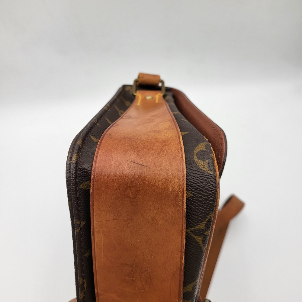 Louis VuittonMonogram Cartouchiere GM Cross Body Bag..Authentic w/COA. - Picture 6 of 16
